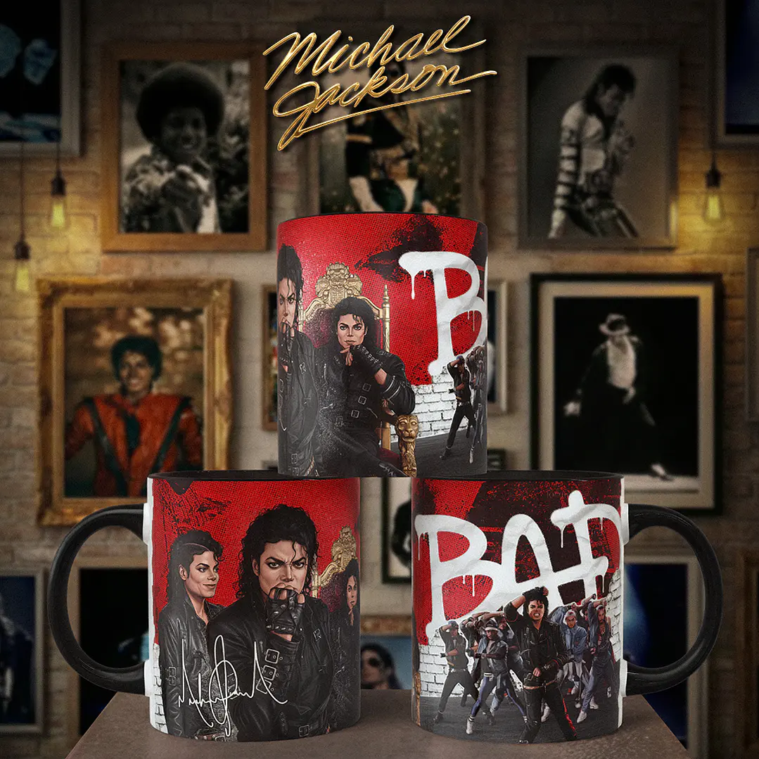 13 Artes para Caneca Michael Forever Arquivo em Jpg  10