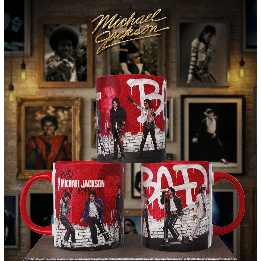 13 Artes para Caneca Michael Forever Arquivo em Jpg  11