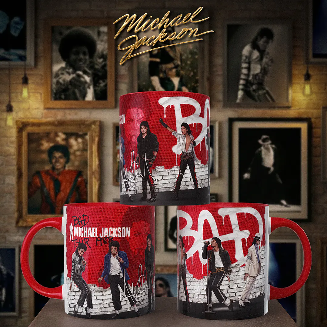 13 Artes para Caneca Michael Forever Arquivo em Jpg  11