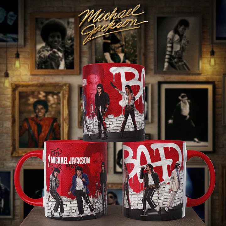 13 Artes para Caneca Michael Forever Arquivo em Jpg  11
