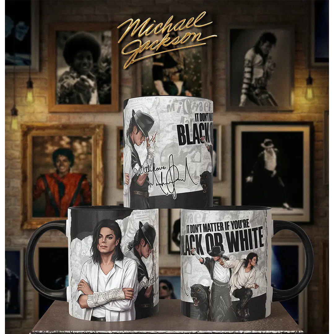 13 Artes para Caneca Michael Forever Arquivo em Jpg  13