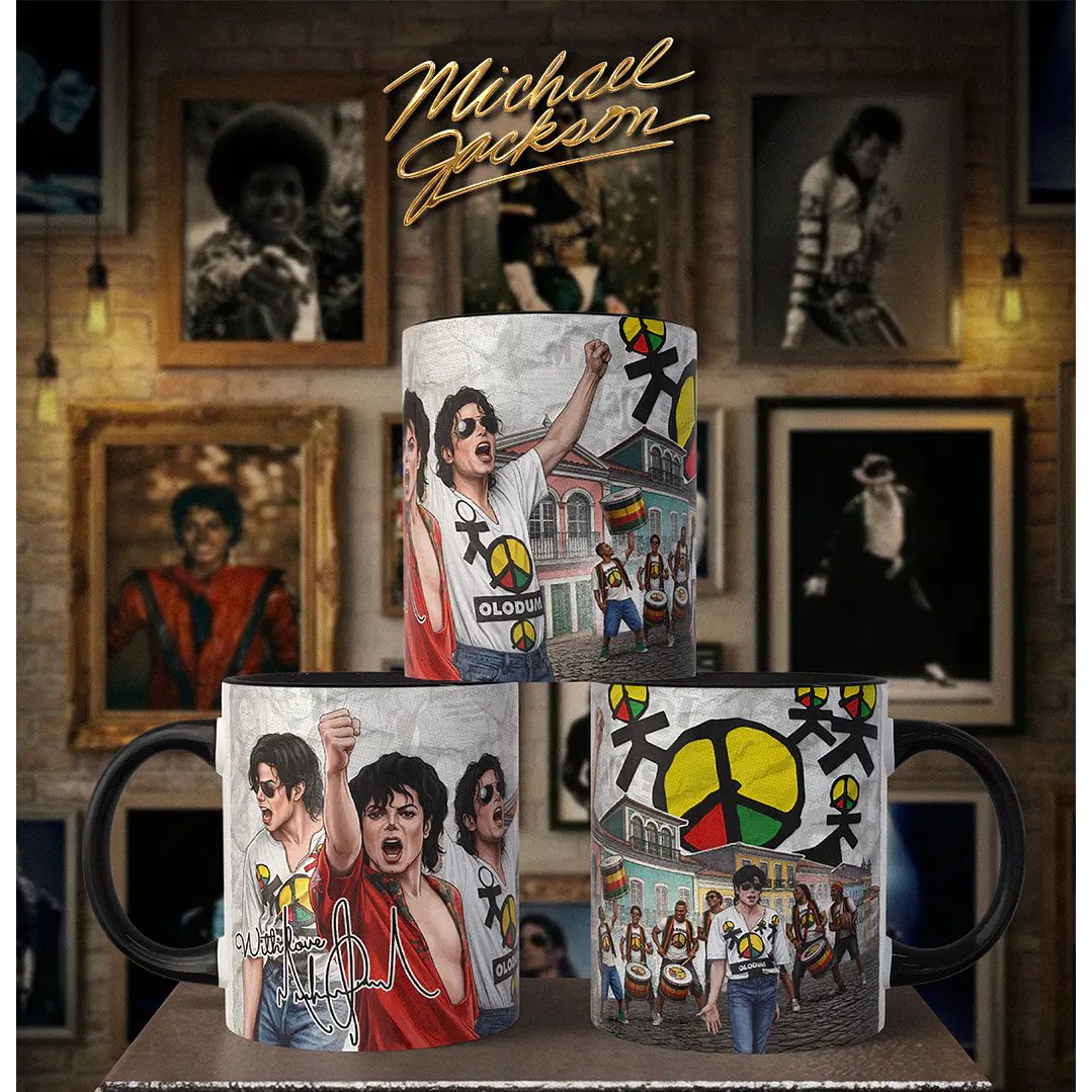 13 Artes para Caneca Michael Forever Arquivo em Jpg  1