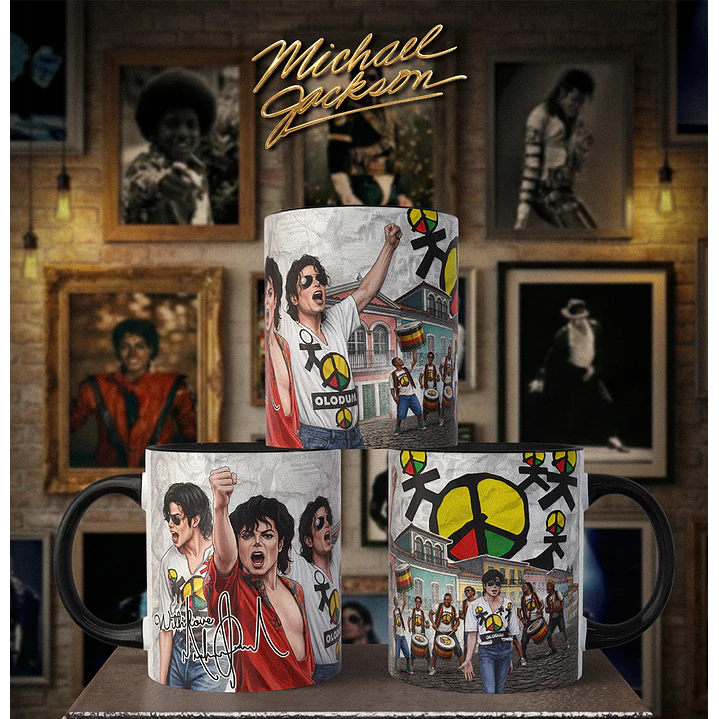 13 Artes para Caneca Michael Forever Arquivo em Jpg  1