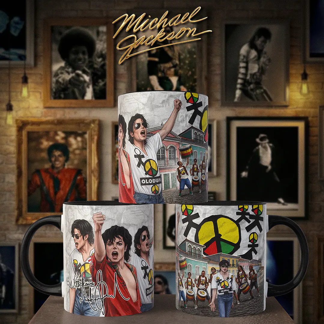 13 Artes para Caneca Michael Forever Arquivo em Jpg  1
