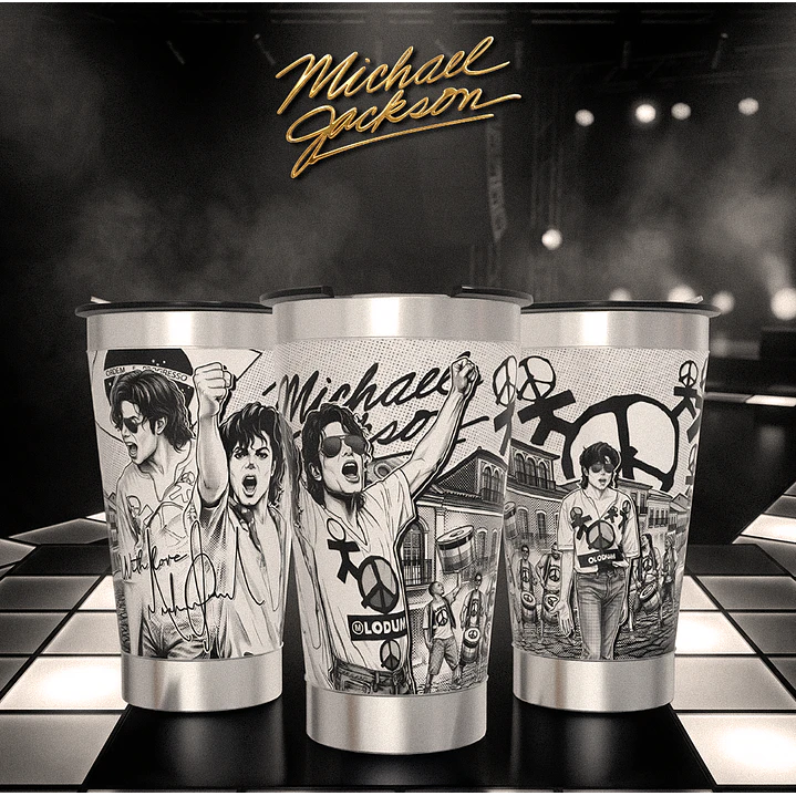 13 Artes para Caneca Michael Forever Laser Arquivo em Jpg  1