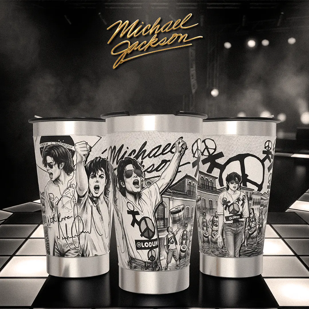 13 Artes para Caneca Michael Forever Laser Arquivo em Jpg  1