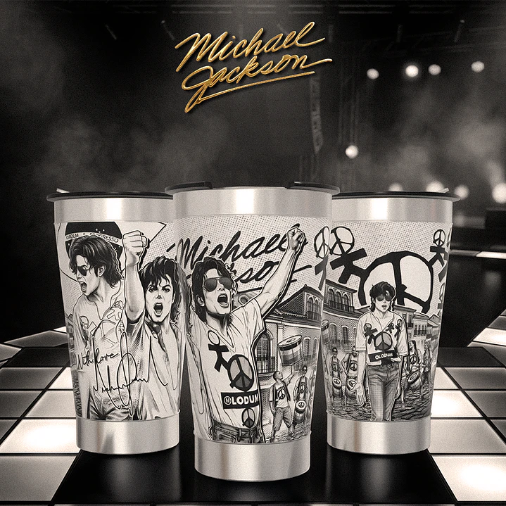 13 Artes para Caneca Michael Forever Laser Arquivo em Jpg  1