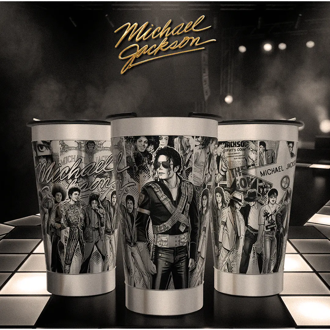 13 Artes para Caneca Michael Forever Laser Arquivo em Jpg  2