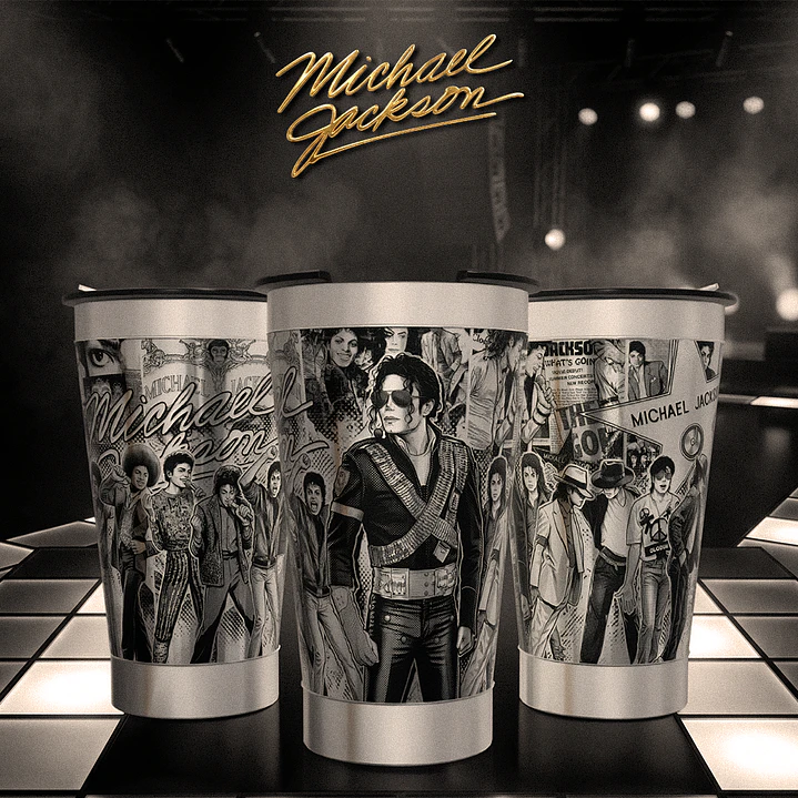 13 Artes para Caneca Michael Forever Laser Arquivo em Jpg  2