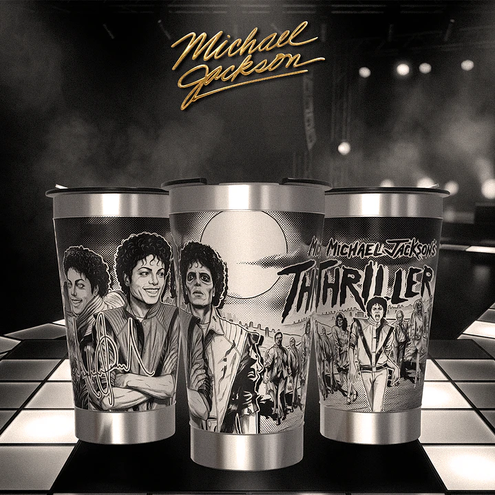 13 Artes para Caneca Michael Forever Laser Arquivo em Jpg  6