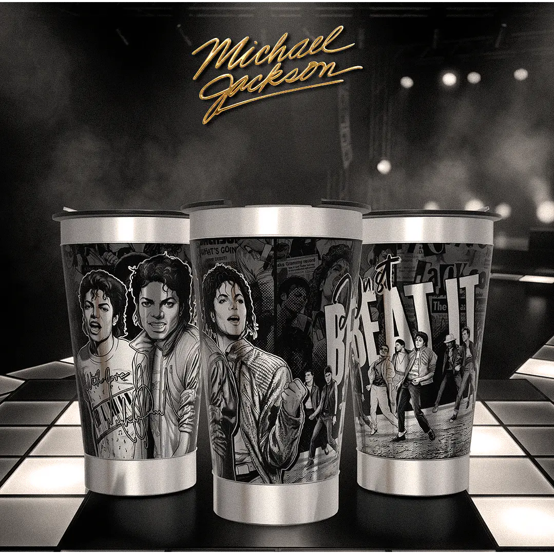 13 Artes para Caneca Michael Forever Laser Arquivo em Jpg  8