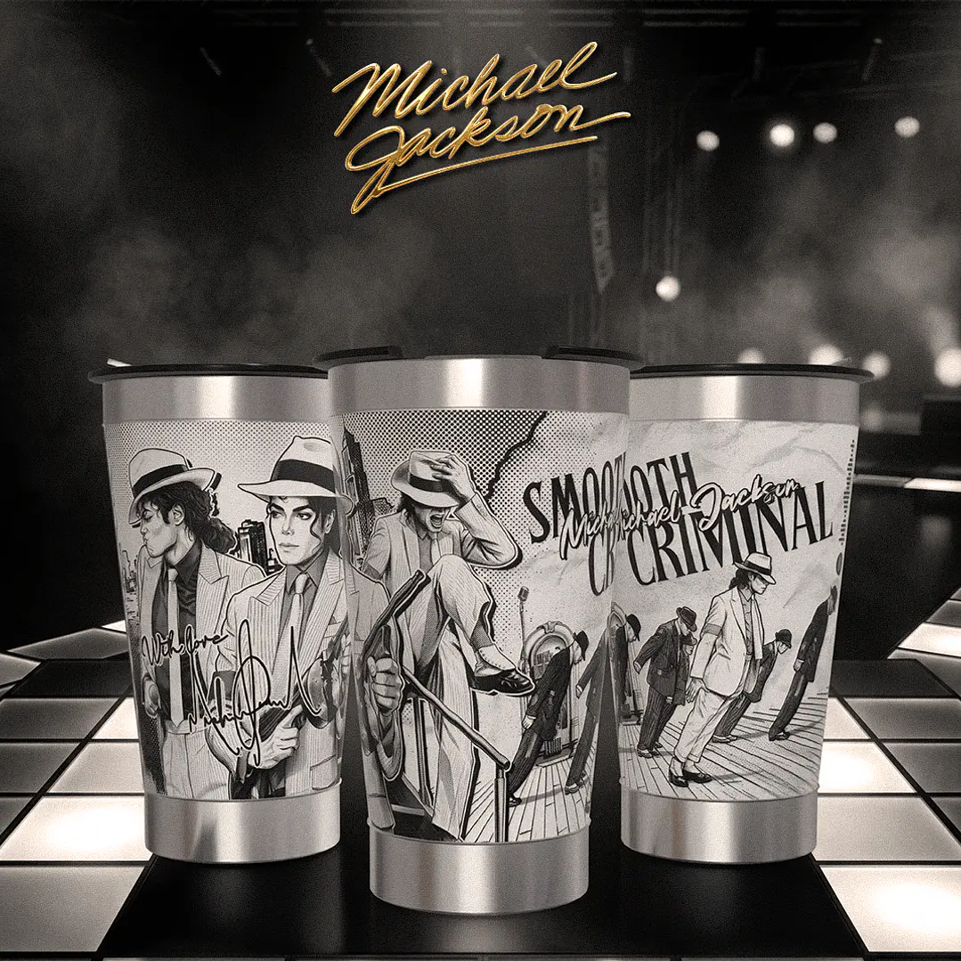 13 Artes para Caneca Michael Forever Laser Arquivo em Jpg  9