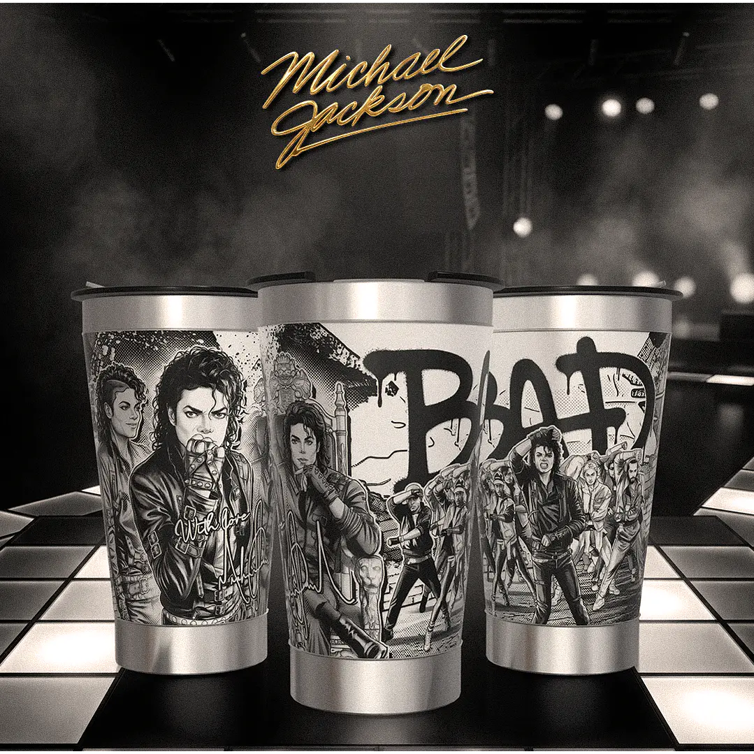 13 Artes para Caneca Michael Forever Laser Arquivo em Jpg  10