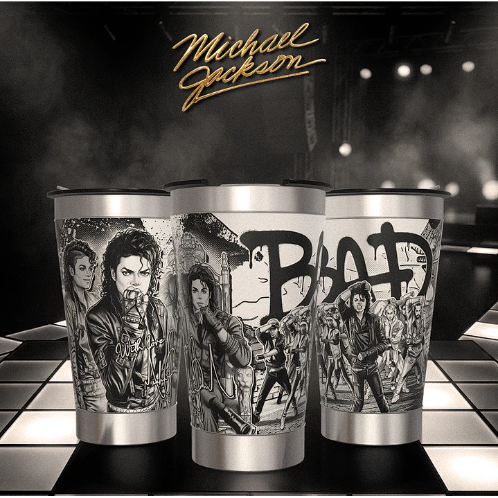 13 Artes para Caneca Michael Forever Laser Arquivo em Jpg  10