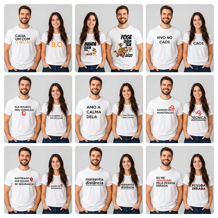 22 Artes para Camisa Namorados Divertidos Arquivos em Png  1
