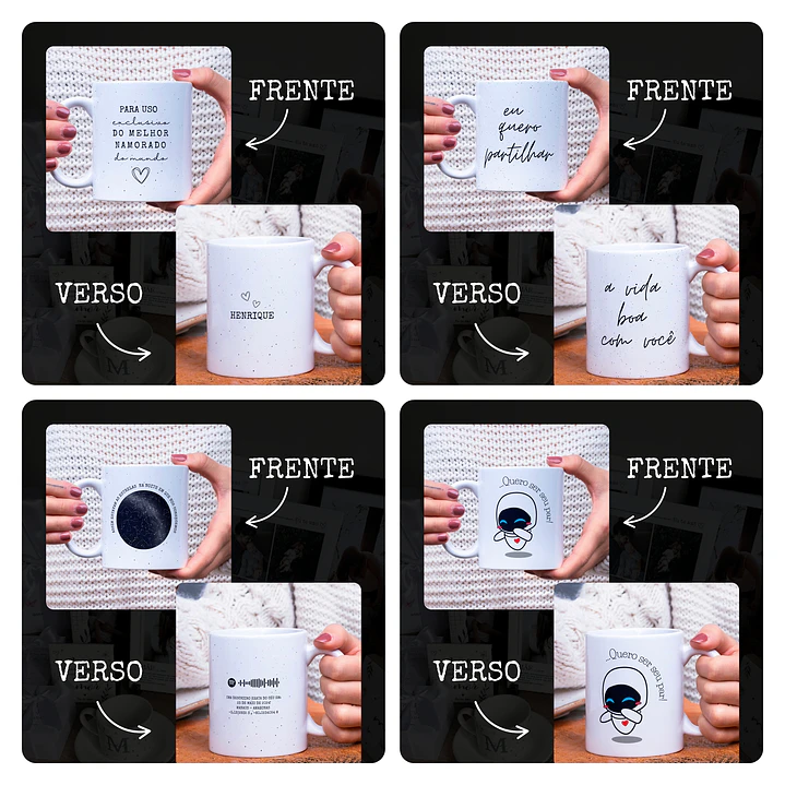 65 Artes para Caneca Quadro e Azulejo Dia dos Namorados Arquivo em Canva 10