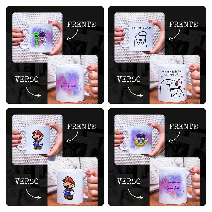 65 Artes para Caneca Quadro e Azulejo Dia dos Namorados Arquivo em Canva 12