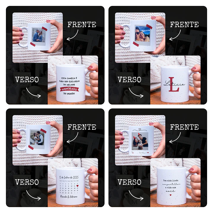 65 Artes para Caneca Quadro e Azulejo Dia dos Namorados Arquivo em Canva 15