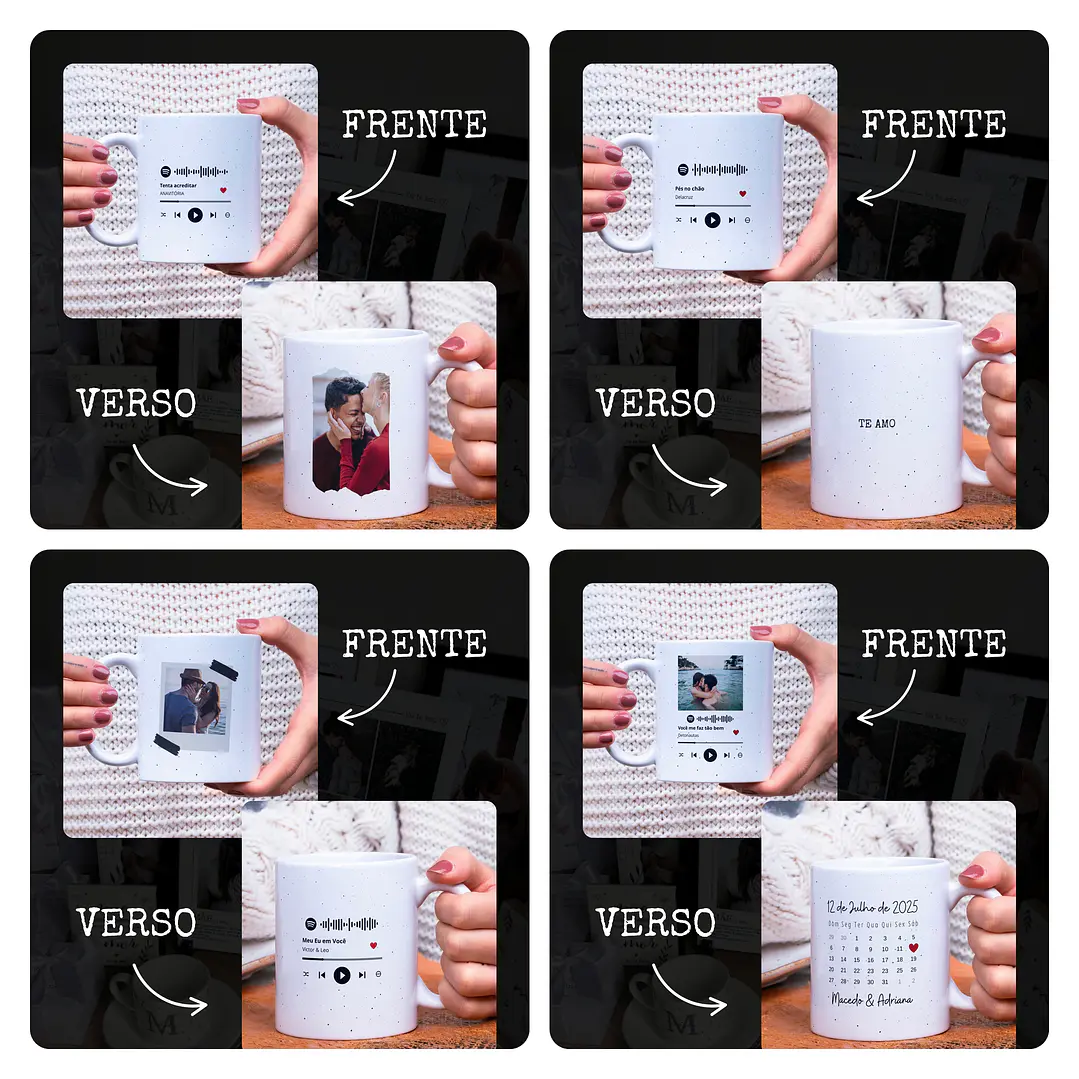 65 Artes para Caneca Quadro e Azulejo Dia dos Namorados Arquivo em Canva 16