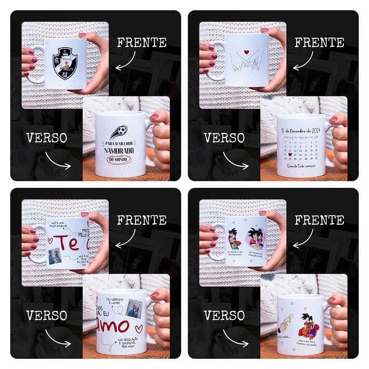 65 Artes para Caneca Quadro e Azulejo Dia dos Namorados Arquivo em Canva 14