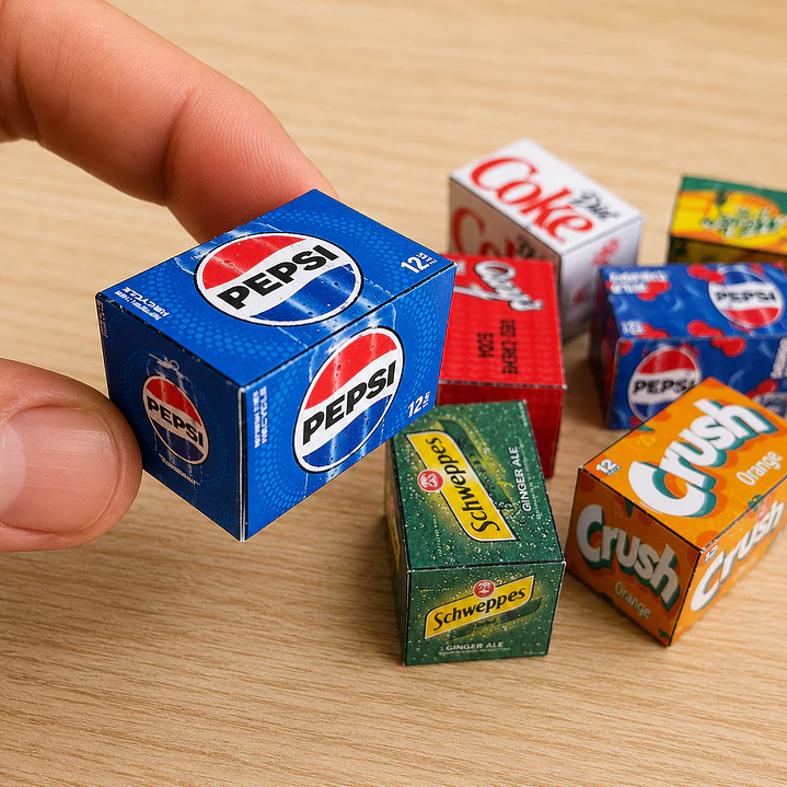 Arquivos Diversas Miniaturas Alimentos Refrigerantes e Outros em Pdf 3