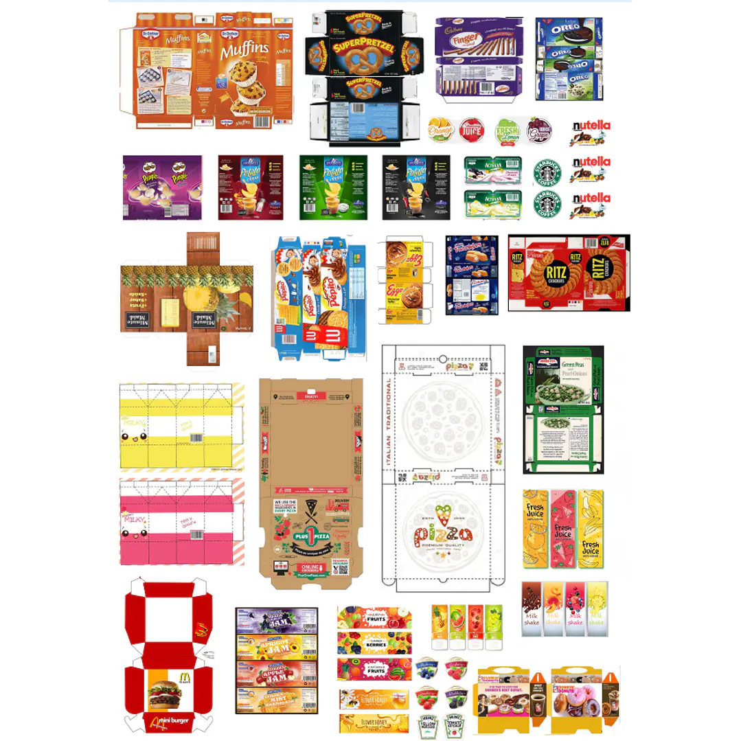 Arquivos Diversas Miniaturas Alimentos Refrigerantes e Outros em Pdf 8