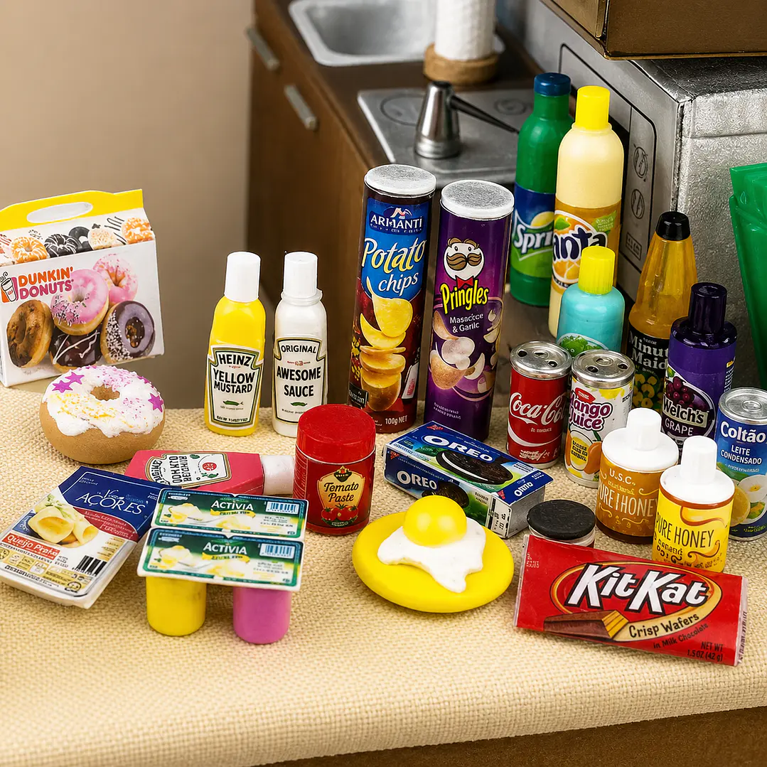 Arquivos Diversas Miniaturas Alimentos Refrigerantes e Outros em Pdf 5
