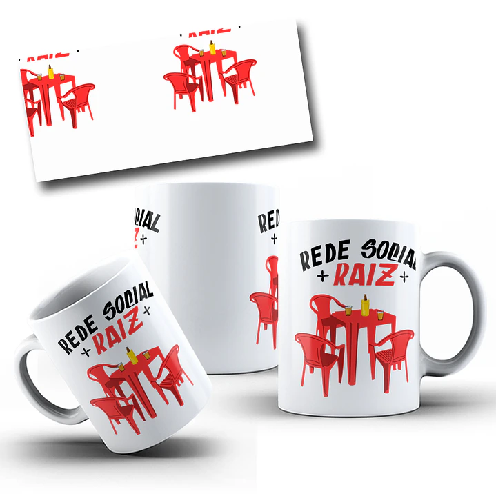 Artes para Copo e Caneca Brasilidade Arquivo Editável em Canva 3