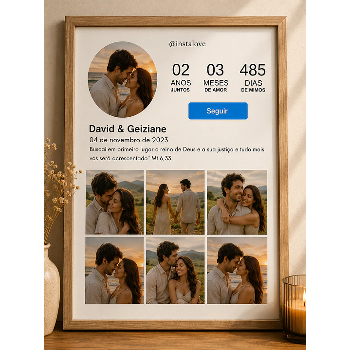 70 Artes para Quadro Casal Dia dos Namorados Arquivo Editável 2