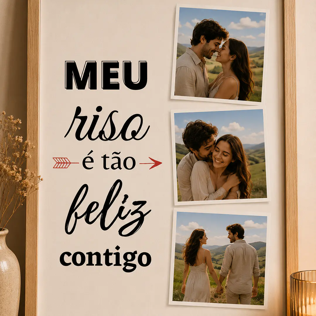 70 Artes para Quadro Casal Dia dos Namorados Arquivo Editável 8