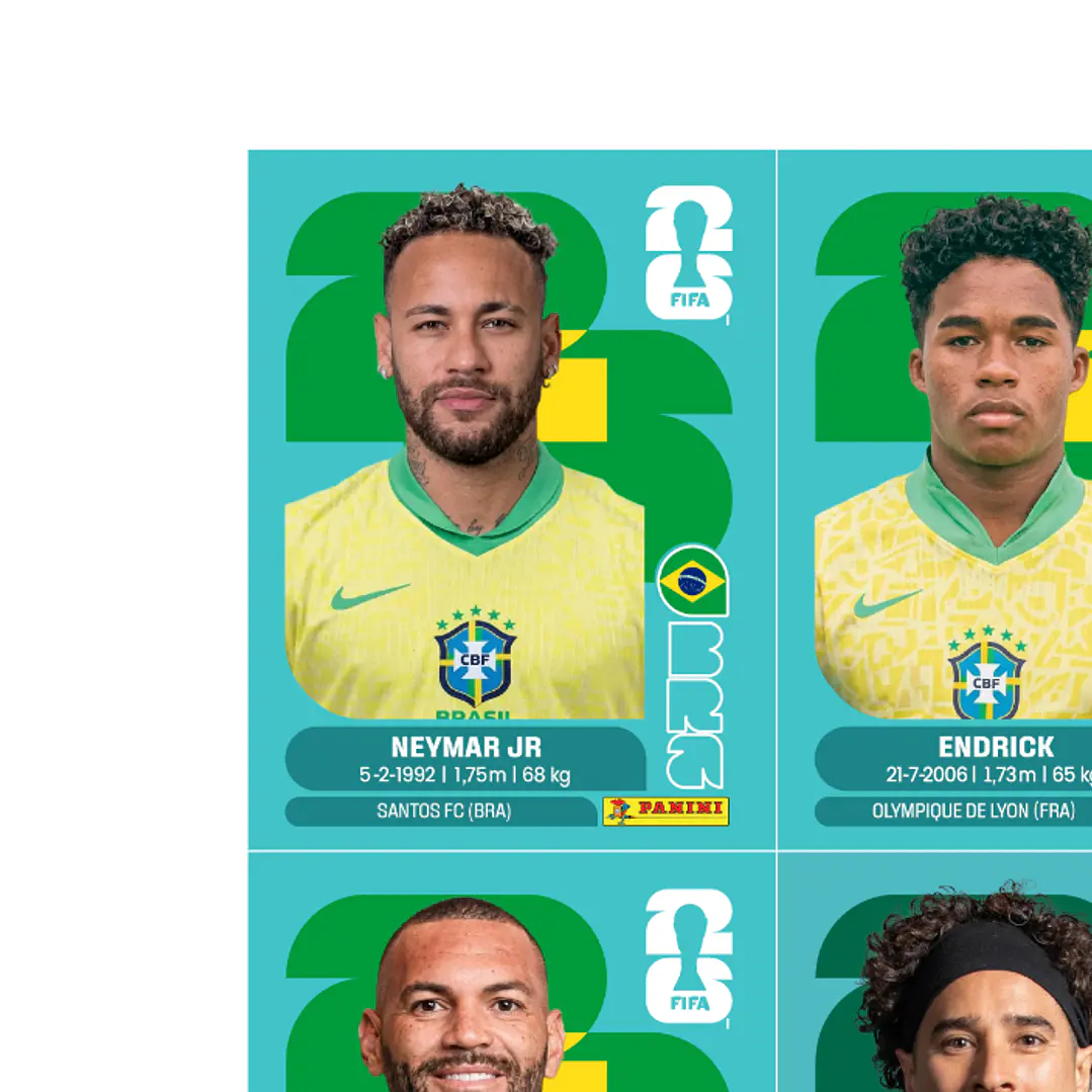 Kit Atualização Copa 2026 PDF para Imprimir | Novas Figurinhas da Copa do Mundo 2026 4