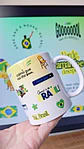 Artes para Caneca Brasil Hexa vem Arquivo em Png - Thumbnail 5