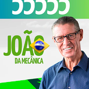 Santinho Político Popular Editável no Canva