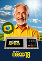 Santinho Político Clássico Editável no Canva - thumbnail 10