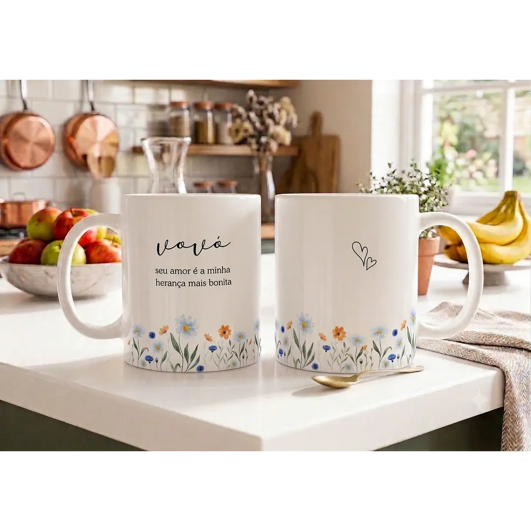 17 Artes para Caneca Dia dos Avós Arquivo Editável 2