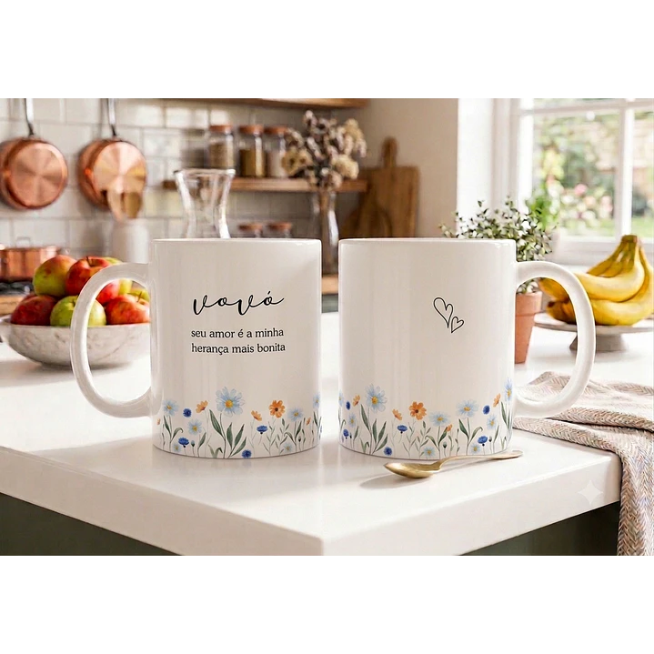 17 Artes para Caneca Dia dos Avós Arquivo Editável 2