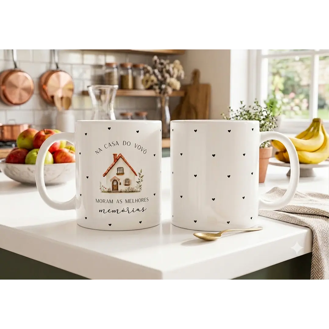 17 Artes para Caneca Dia dos Avós Arquivo Editável 3