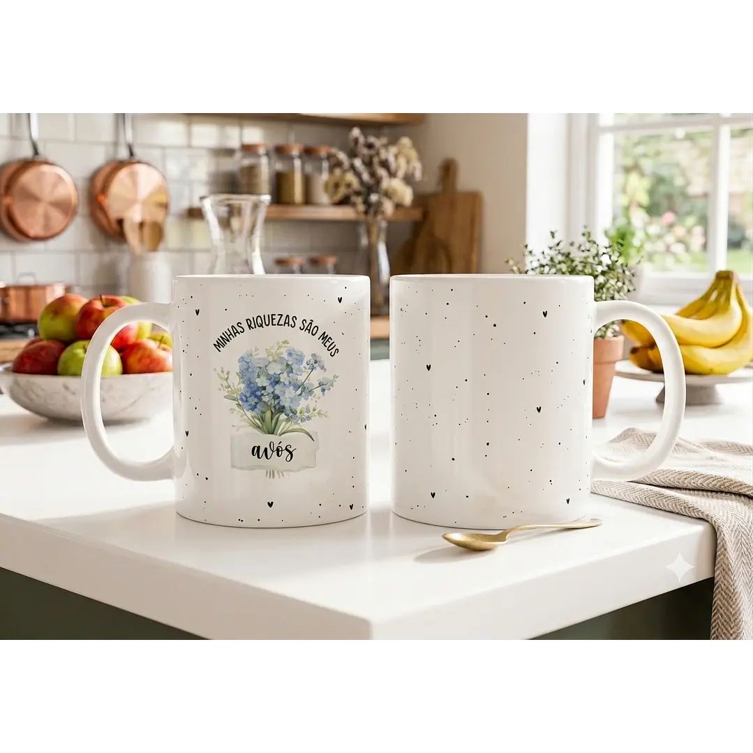 17 Artes para Caneca Dia dos Avós Arquivo Editável 6