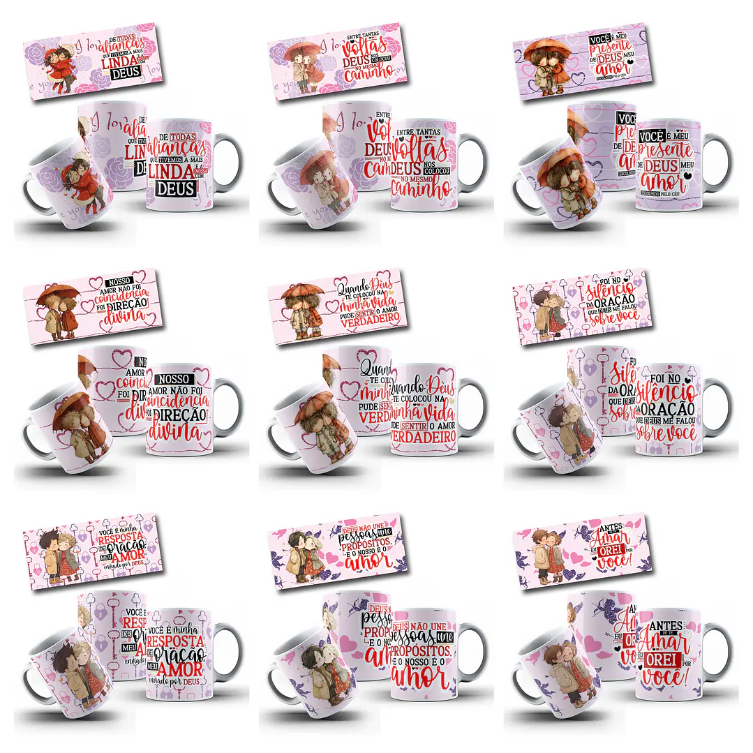 25 Artes para Caneca Dia dos Namorados Arquivo em Png  7