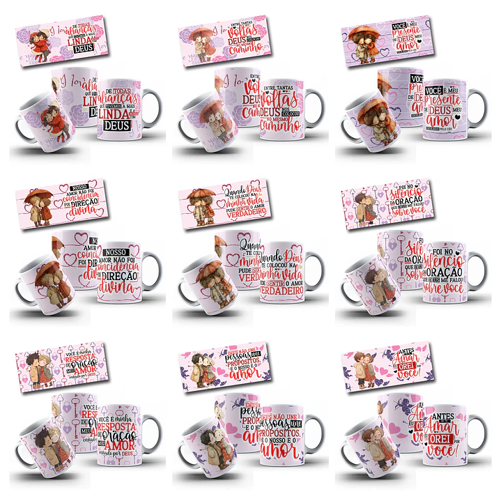 25 Artes para Caneca Dia dos Namorados Arquivo em Png  7