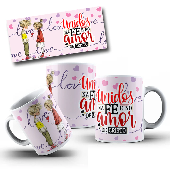 25 Artes para Caneca Dia dos Namorados Arquivo em Png  5