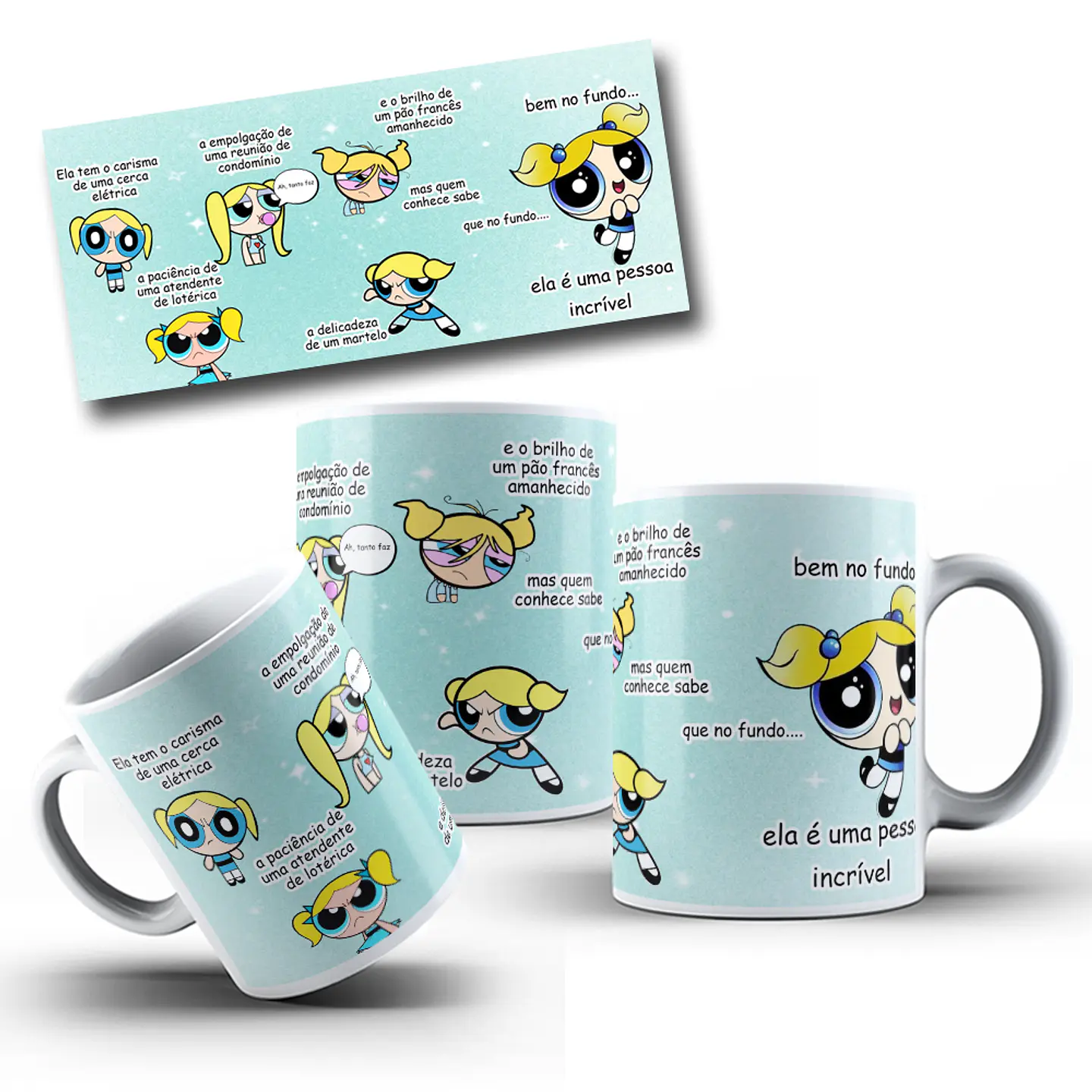Artes para Caneca Lindinha Carisma de uma cerca eletrica Arquivo em Png - COPIE 2