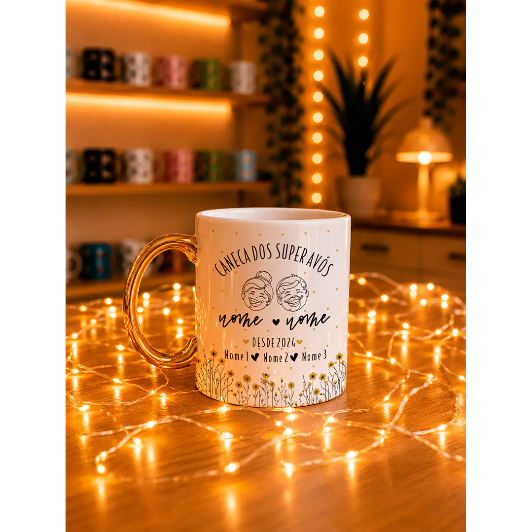 7 Artes para Caneca Dia dos Avós Arquivo Editável  4
