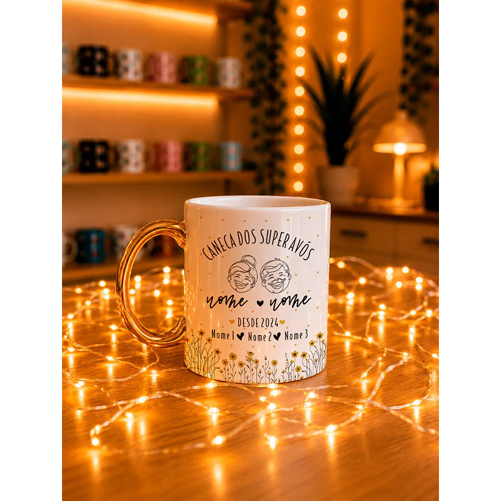 7 Artes para Caneca Dia dos Avós Arquivo Editável  4