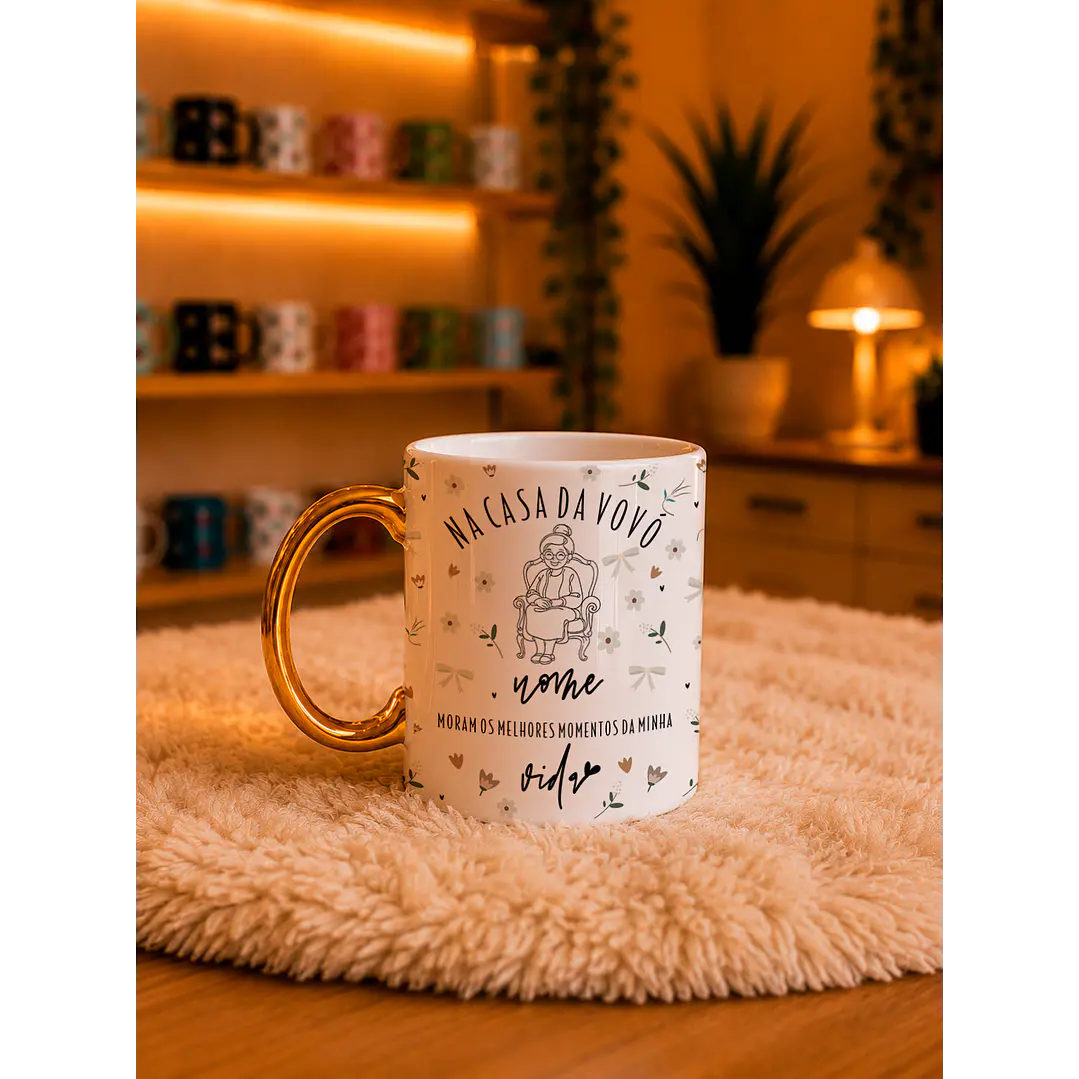 7 Artes para Caneca Dia dos Avós Arquivo Editável  5