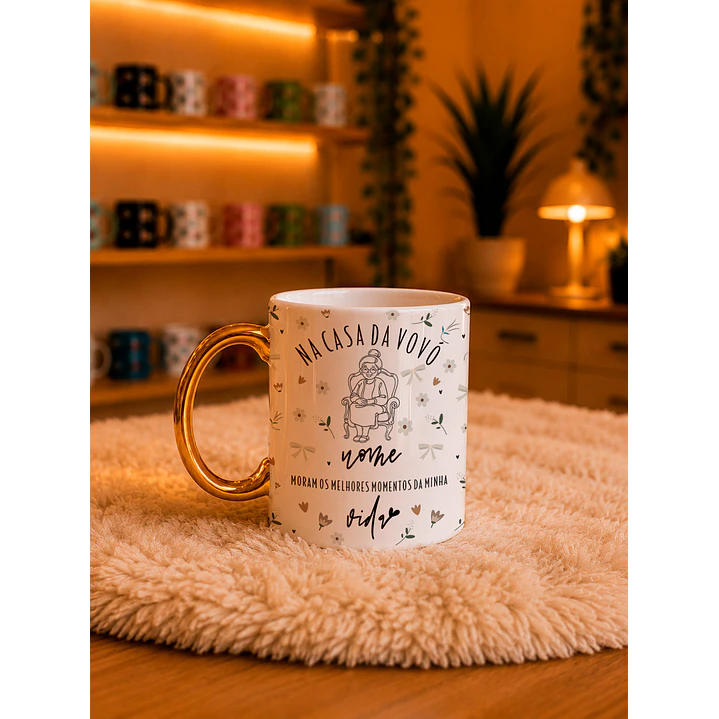 7 Artes para Caneca Dia dos Avós Arquivo Editável  5