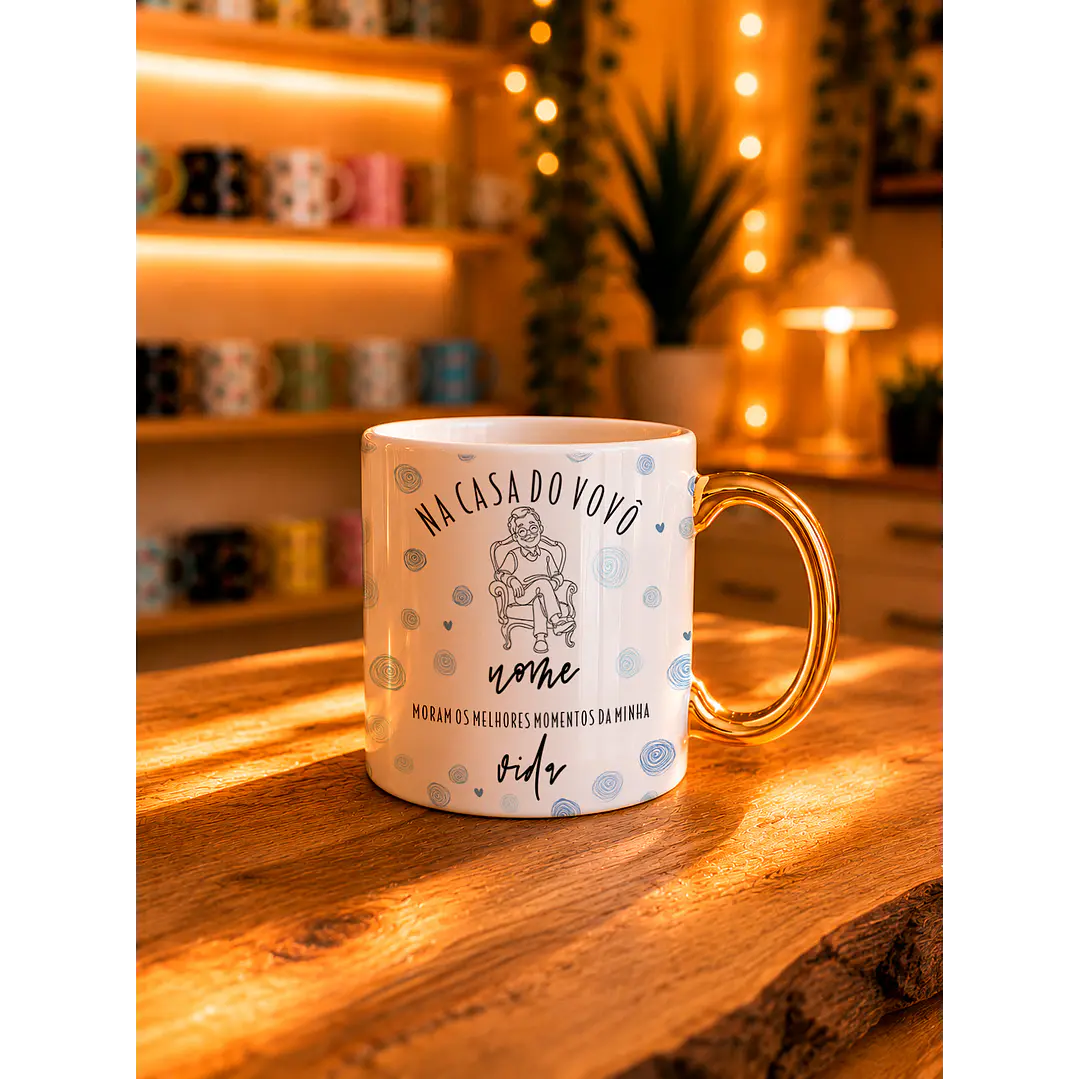 7 Artes para Caneca Dia dos Avós Arquivo Editável  6
