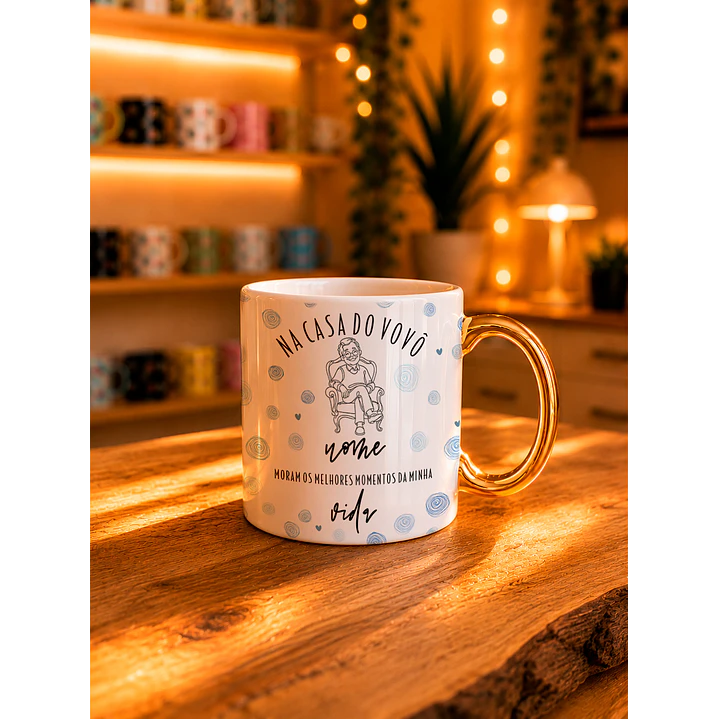 7 Artes para Caneca Dia dos Avós Arquivo Editável  6