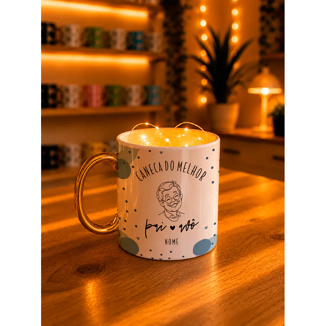 7 Artes para Caneca Dia dos Avós Arquivo Editável  7