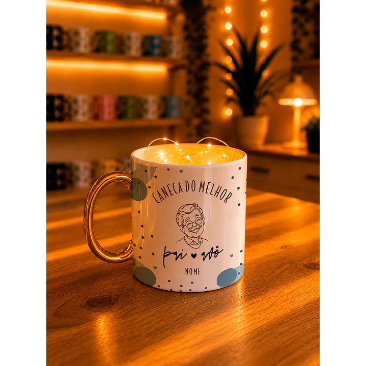 7 Artes para Caneca Dia dos Avós Arquivo Editável  7